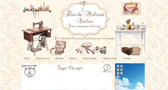 Desktop Screenshot of flor-de-melissa-atelier.com